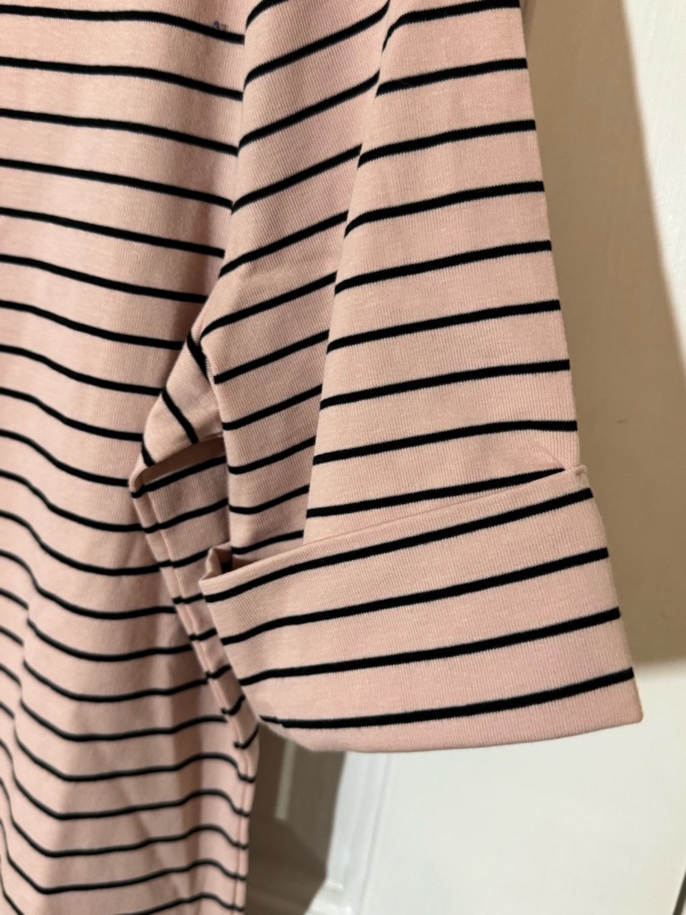 Ralph Lauren Pink and Navy Striped Short Sleeve Tee - Picture 2 of 5